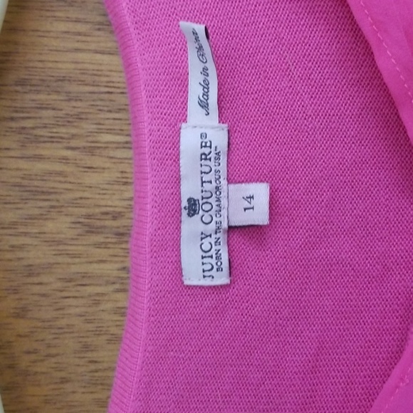 NWOT Juicy Couture sweater dress size 14 - Picture 4 of 4